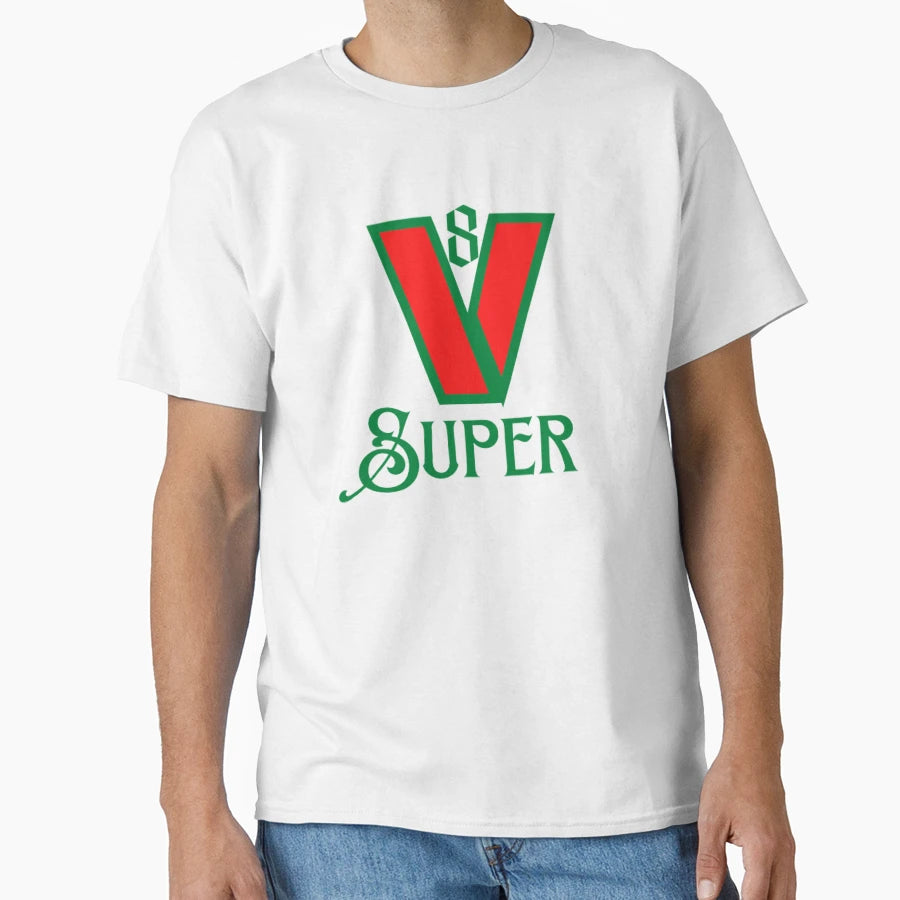 V8 Super T-Shirt - Minimalist Print for Adults - T-Shirt, Sweatshirt, Hoodie