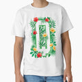 Capital Letter Q Alphabet Monogram T-Shirt - Aesthetic Graphic for Adults - T-Shirt, Sweatshirt, Hoodie
