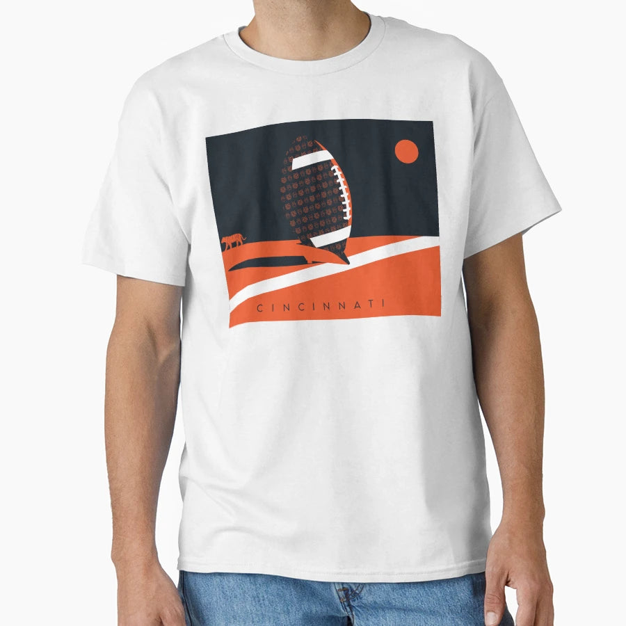 Cincinnati Cincinnati Ohio Ohio Football T-Shirt - Graphic Print Men Women - T-Shirt, Sweatshirt, Hoodie