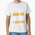 I Was Rams Fan Before I Was Black T-Shirt - Minimalist Print for Adults - T-Shirt, Sweatshirt, Hoodie
