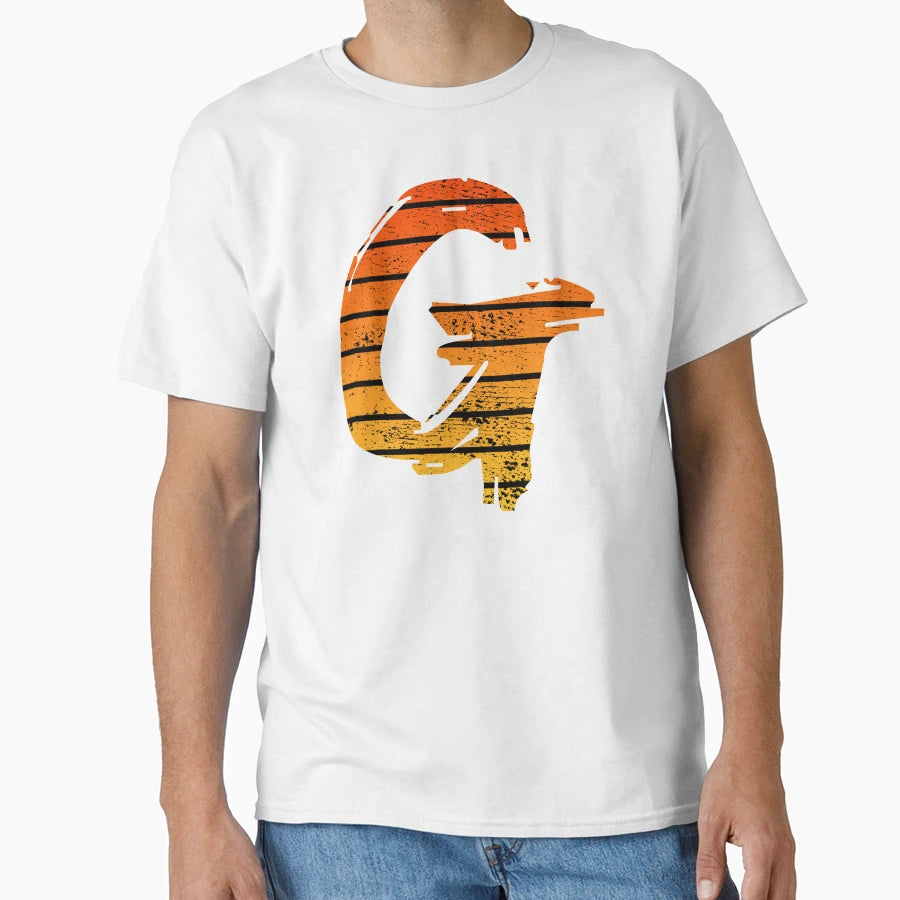 Letter G Initials T-Shirt - Trendy Graphic Men Women - T-Shirt, Sweatshirt, Hoodie