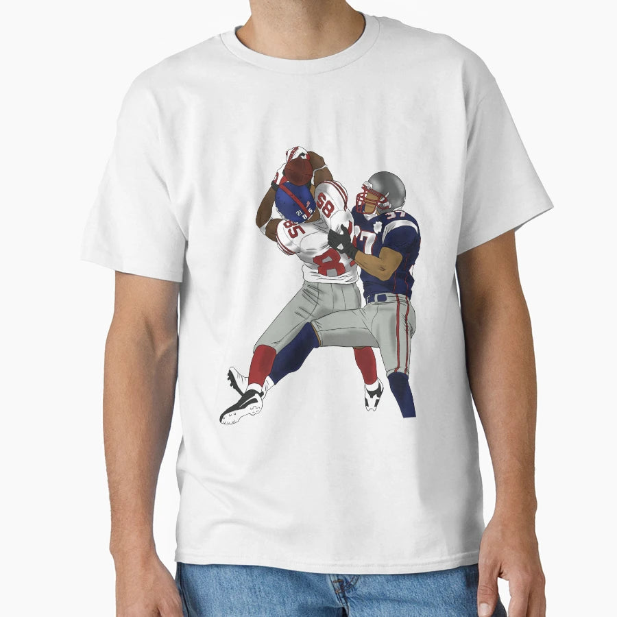 Helmet Catch T-Shirt - Minimalist Print for Adults - T-Shirt, Sweatshirt, Hoodie