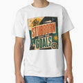 Wall Art Postcard Be Stubborn About Your Goals - Adult & Kids T-Shirts, Sweatshirts & Hoodies apparel design preview 1