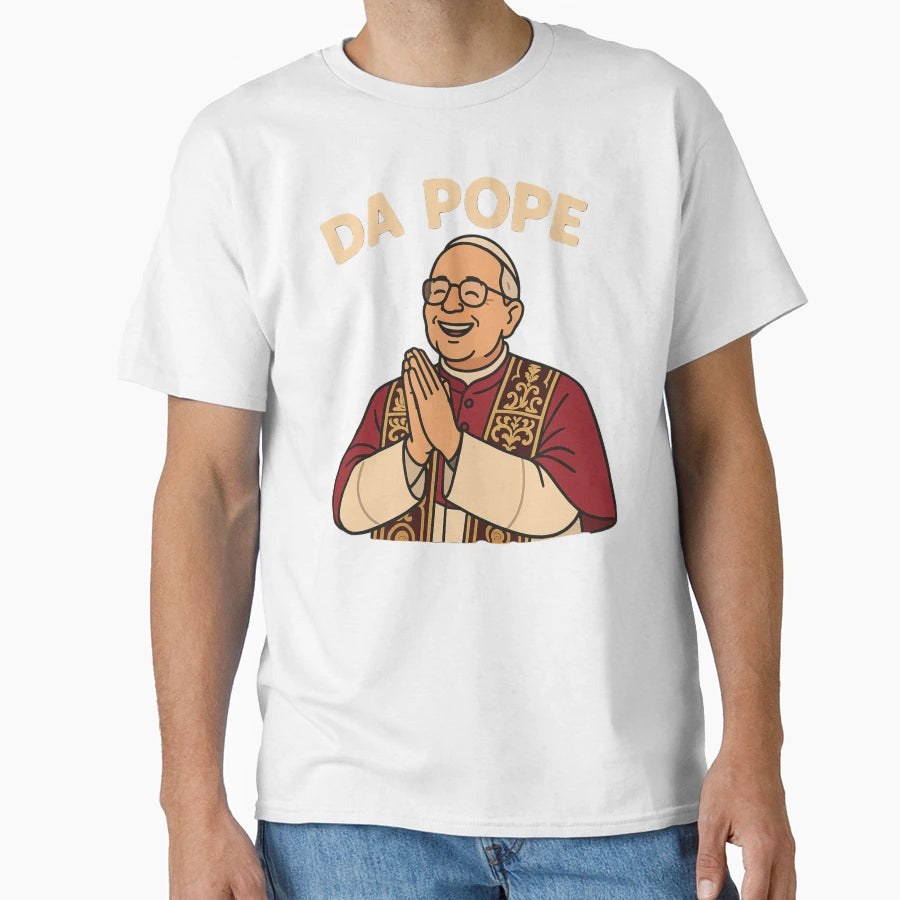 Pope Leo Xiv Da Pope T-Shirt - Aesthetic Graphic Unisex - T-Shirt, Sweatshirt, Hoodie
