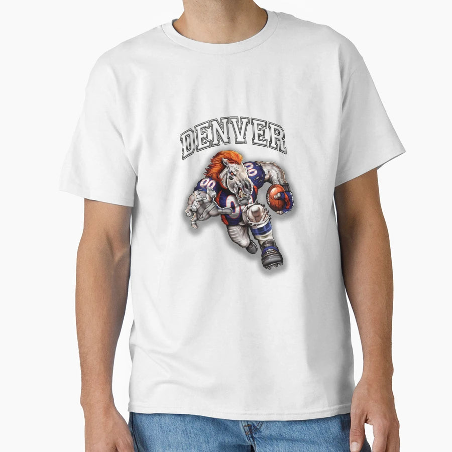 Denver Football T-Shirt - Casual Everyday Wear Unisex - T-Shirt, Sweatshirt, Hoodie