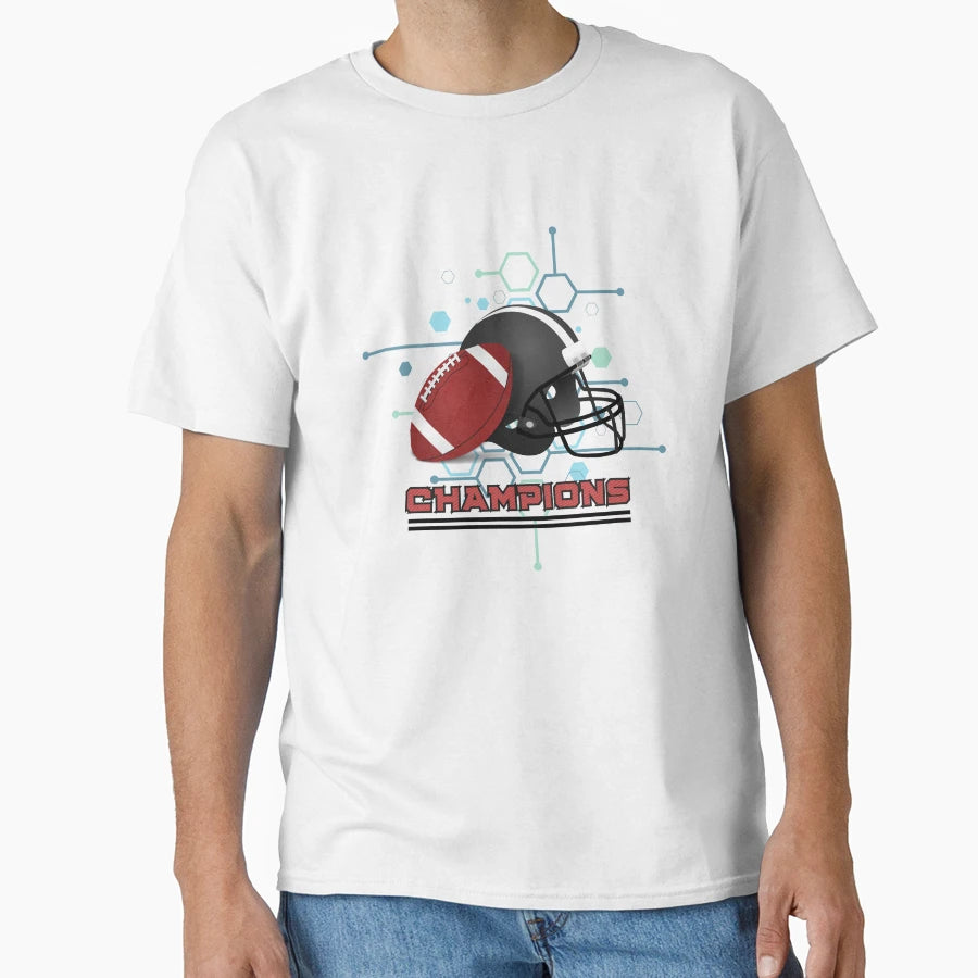 American Football T-Shirt - Streetwear Style Men Women - T-Shirt, Sweatshirt, Hoodie