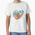 Miami Ohana Miami Dolphins Fans T-Shirt - Graphic Print for Adults - T-Shirt, Sweatshirt, Hoodie