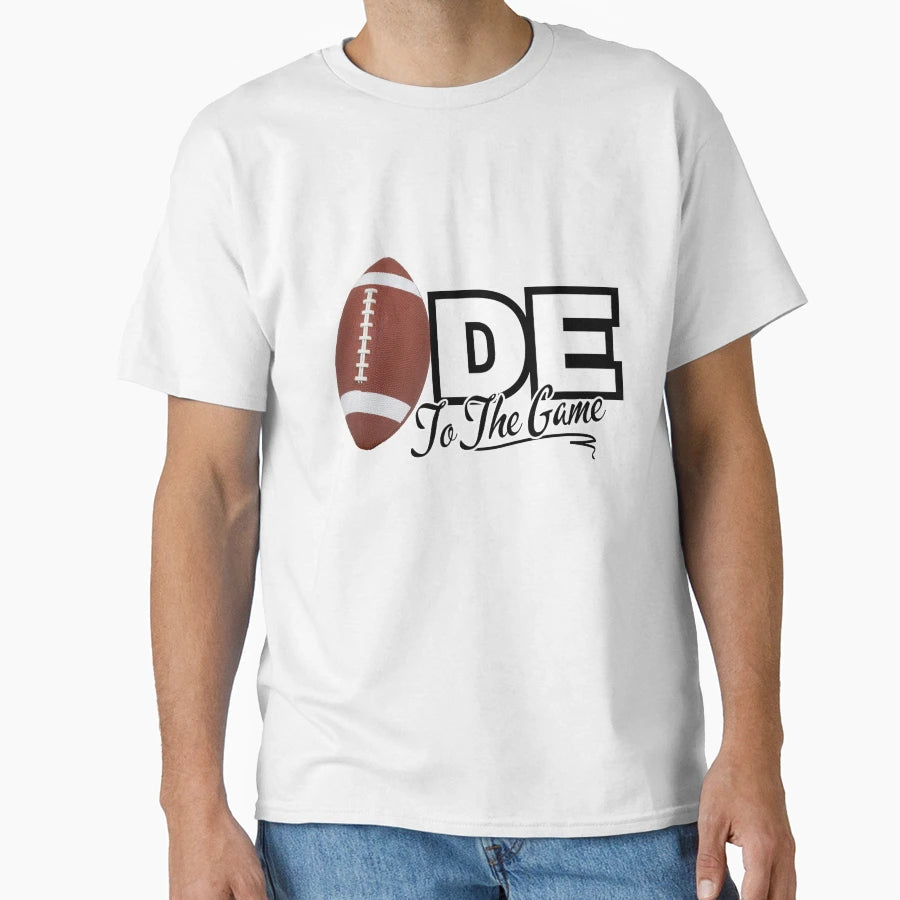 Ode To Game Football T-Shirt - Novelty Apparel Men Women - T-Shirt, Sweatshirt, Hoodie