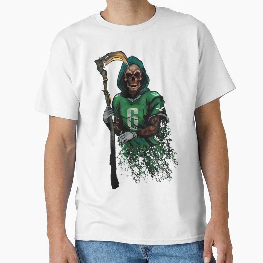 Philadelphia Slim Reaper T-Shirt - Fun Novelty Design for Adults - T-Shirt, Sweatshirt, Hoodie