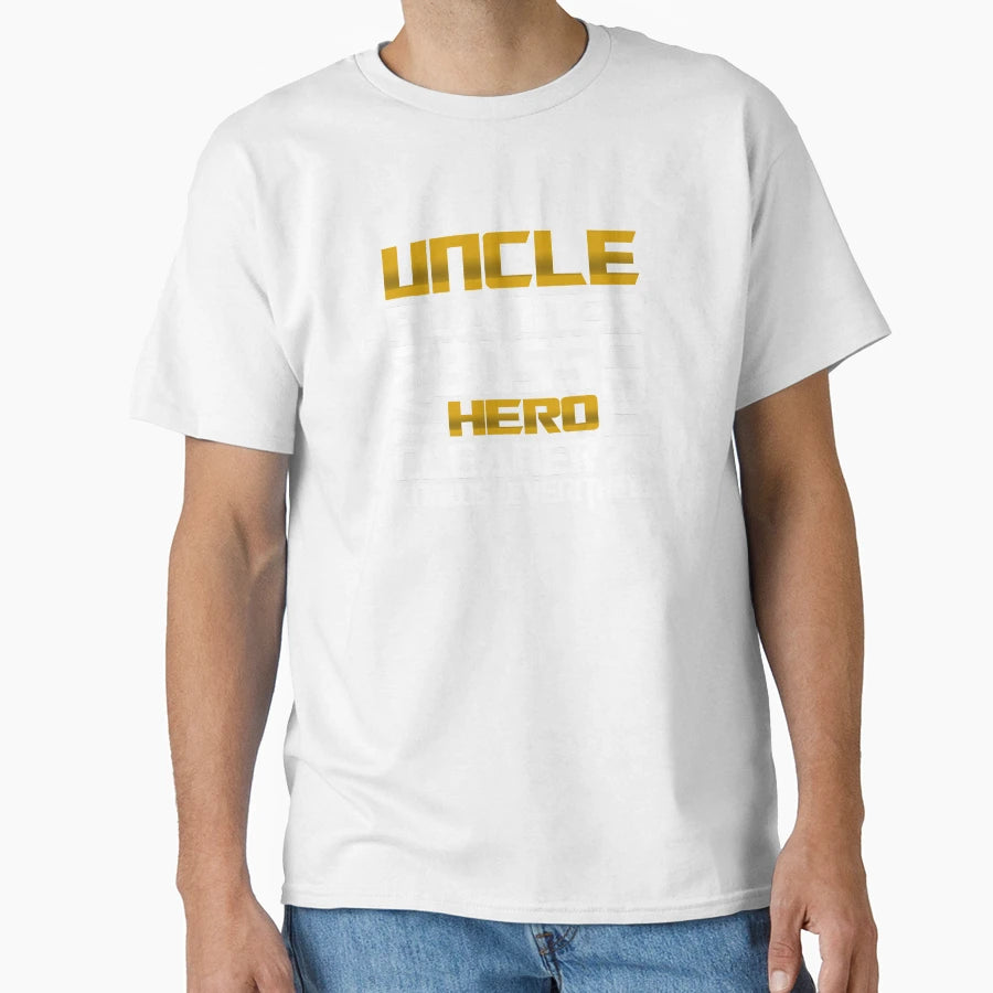 Sayings Best Uncle T-Shirt - Custom Art Print Unisex - T-Shirt, Sweatshirt, Hoodie
