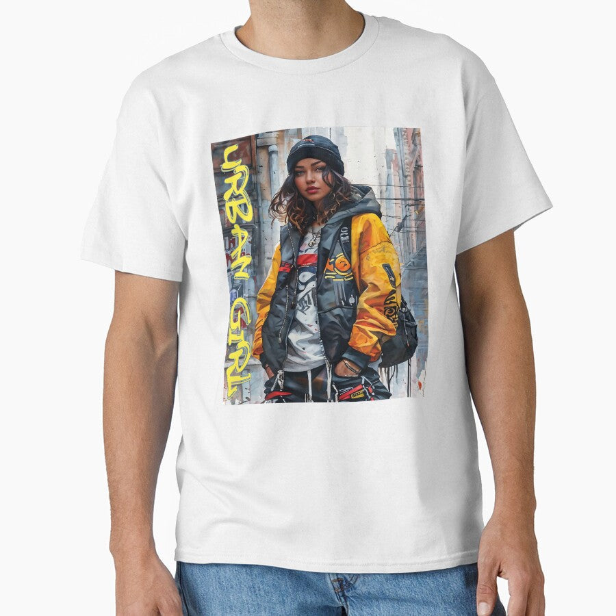 Cool Urban Girl by al21ex - Adult & Kids T-Shirts, Sweatshirts & Hoodies apparel design preview 1