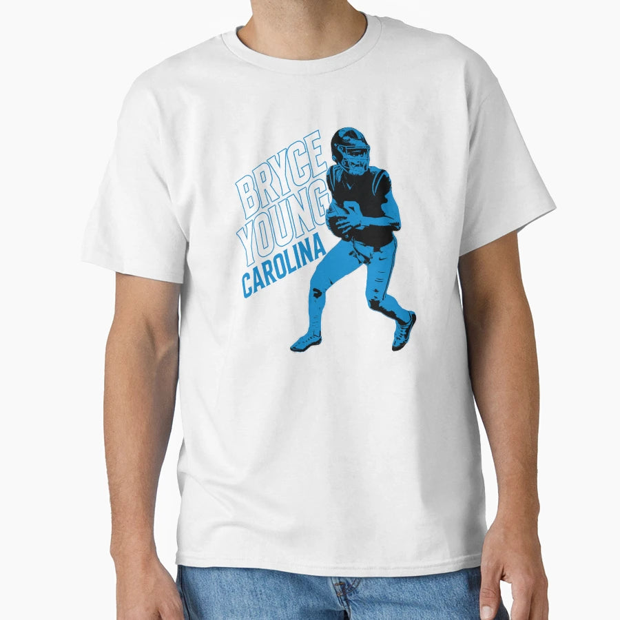 Bryce Young Carolina Panthers T-Shirt - Novelty Apparel Unisex - T-Shirt, Sweatshirt, Hoodie