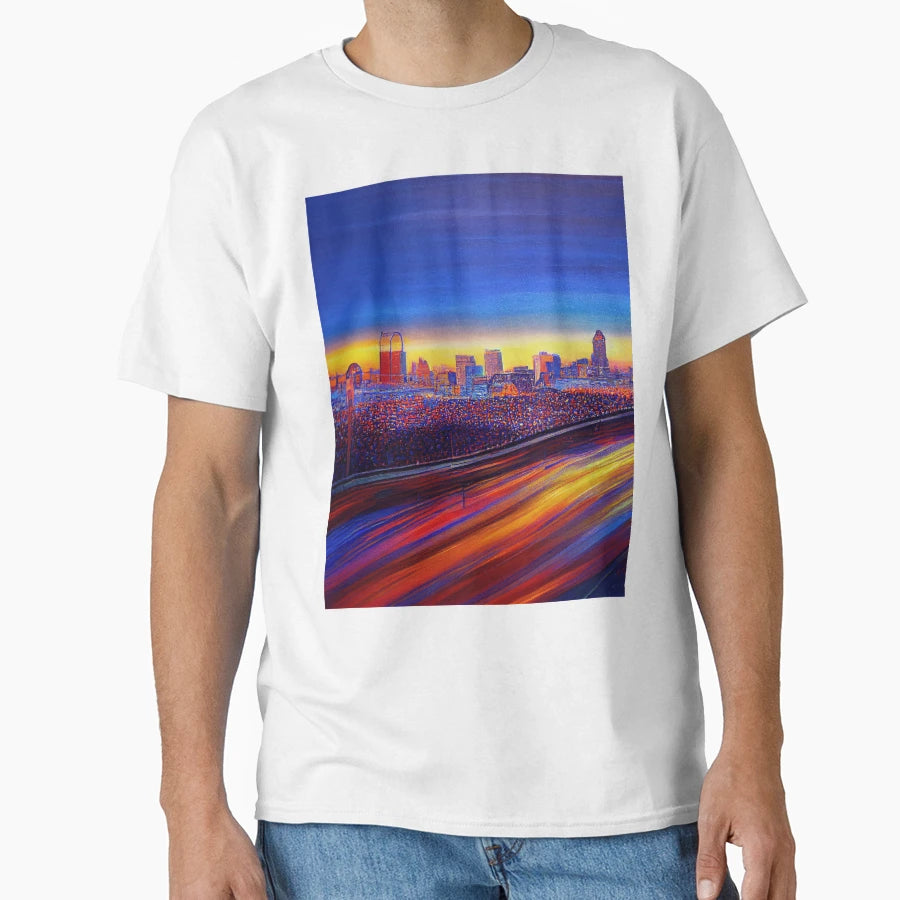 Kansas City 2D T-Shirt - Custom Art Print for Adults - T-Shirt, Sweatshirt, Hoodie