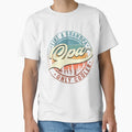Opa Like Grandpa Only Cooler Opa Dad T-Shirt - Aesthetic Graphic for Adults - T-Shirt, Sweatshirt, Hoodie