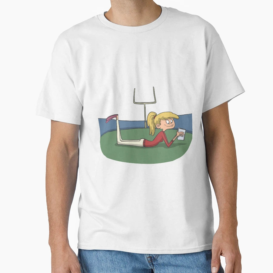 Book Reading Football Stadium T-Shirt - Fun Novelty Design for Adults - T-Shirt, Sweatshirt, Hoodie