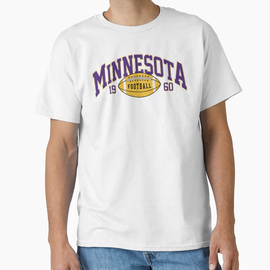 Minnesota Football Varsity T-Shirt - Graphic Print Men Women - T-Shirt, Sweatshirt, Hoodie
