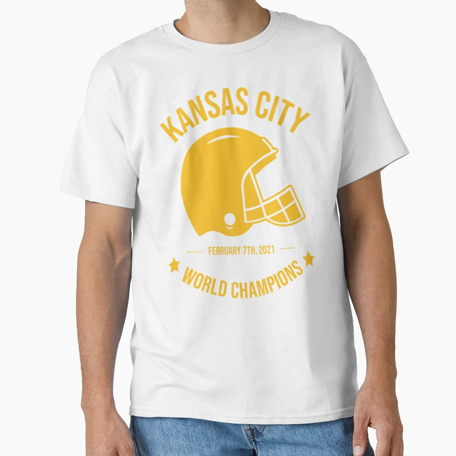 Kansas City World Champions February T-Shirt - Streetwear Style Men Women - T-Shirt, Sweatshirt, Hoodie