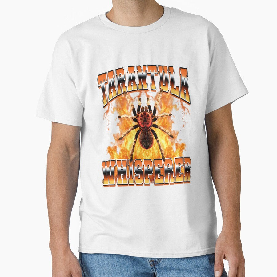 Tarantula Whisperer Spider 90s Bootleg Style by - Adult & Kids T-Shirts, Sweatshirts & Hoodies apparel design preview 1