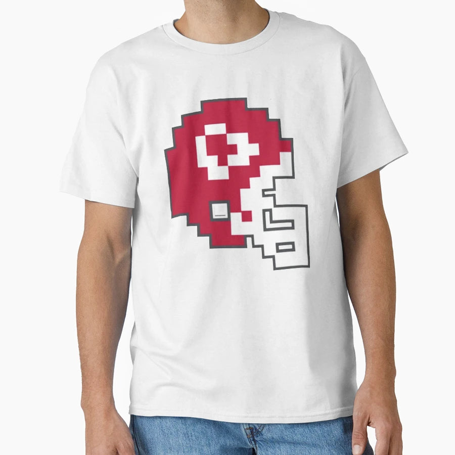 Kansas City Tecmo Bowl Helmet And T-Shirt - Streetwear Style for Adults - T-Shirt, Sweatshirt, Hoodie