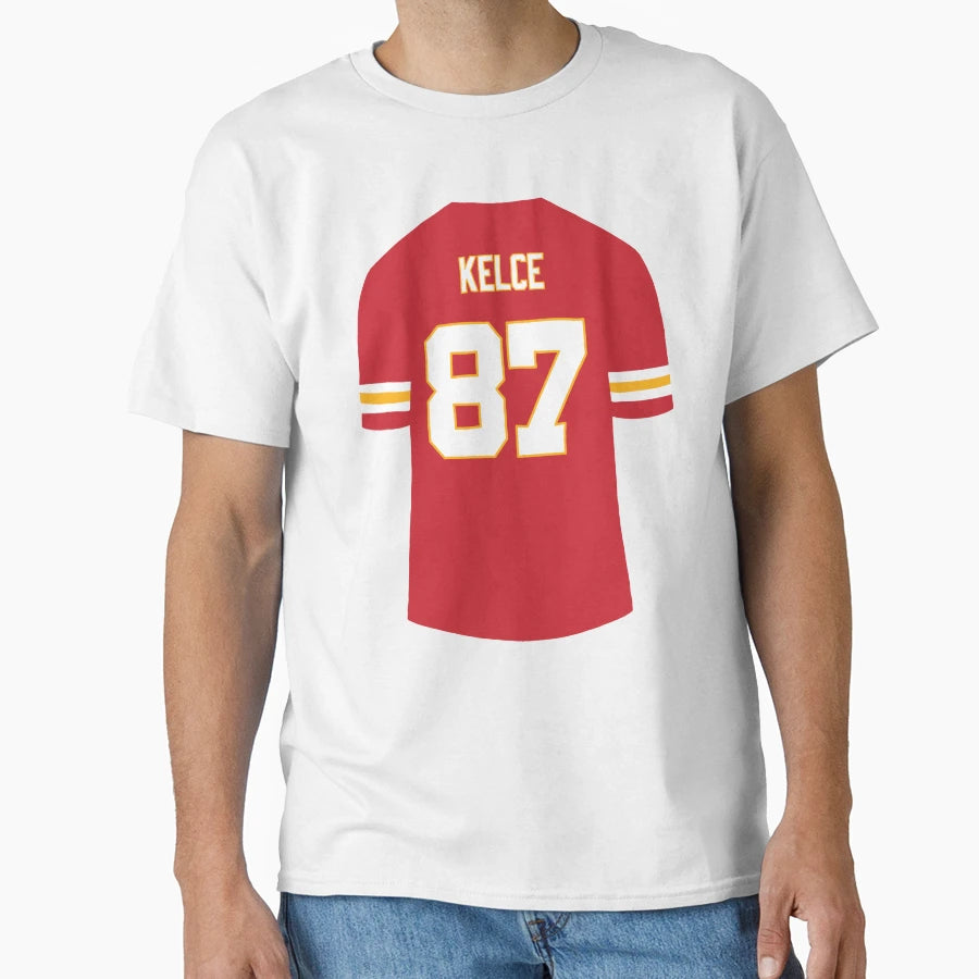 Kelce 87 T-Shirt - Aesthetic Graphic for Adults - T-Shirt, Sweatshirt, Hoodie