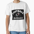 Football Girlfriend Heart T-Shirt - Unique Graphic Unisex - T-Shirt, Sweatshirt, Hoodie