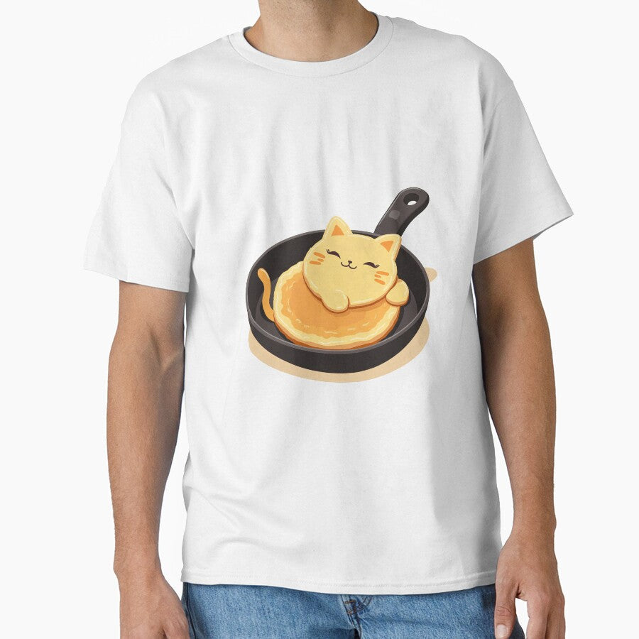 Pancake cat by Inklivion - Adult & Kids T-Shirts, Sweatshirts & Hoodies apparel design preview 1
