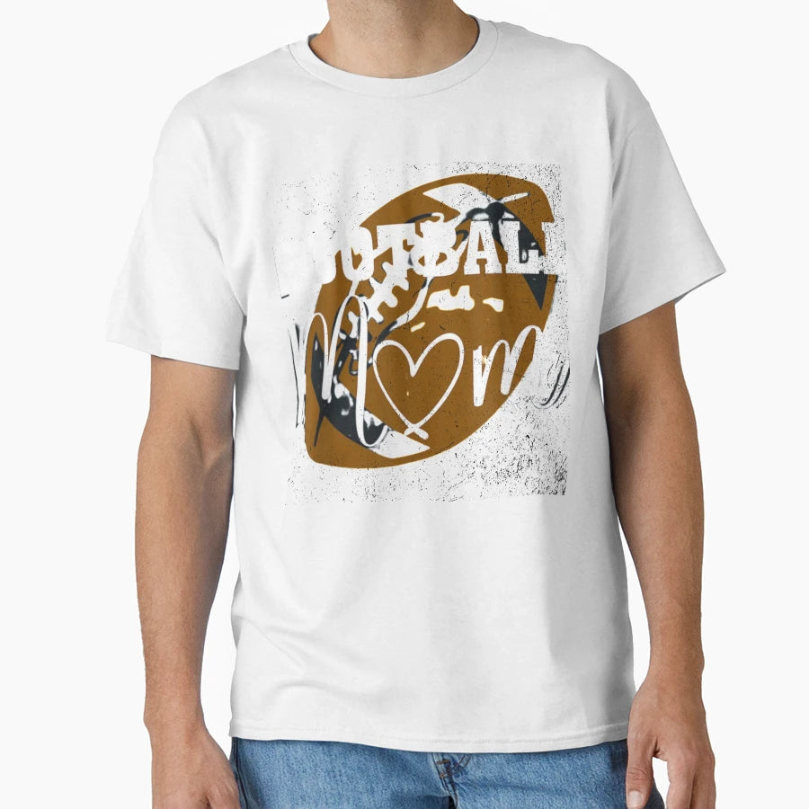 Football Mom T-Shirt - Graphic Print for Adults - T-Shirt, Sweatshirt, Hoodie