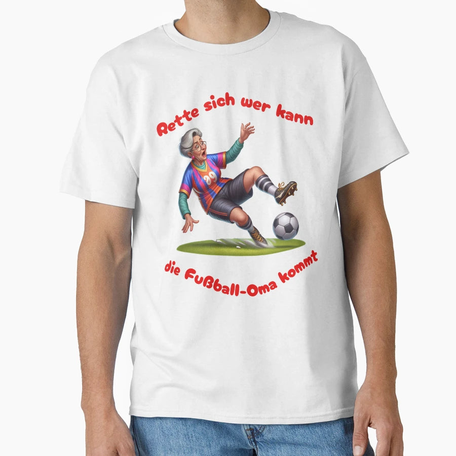 Save Yourself If You Can Soccer T-Shirt - Unique Graphic for Adults - T-Shirt, Sweatshirt, Hoodie