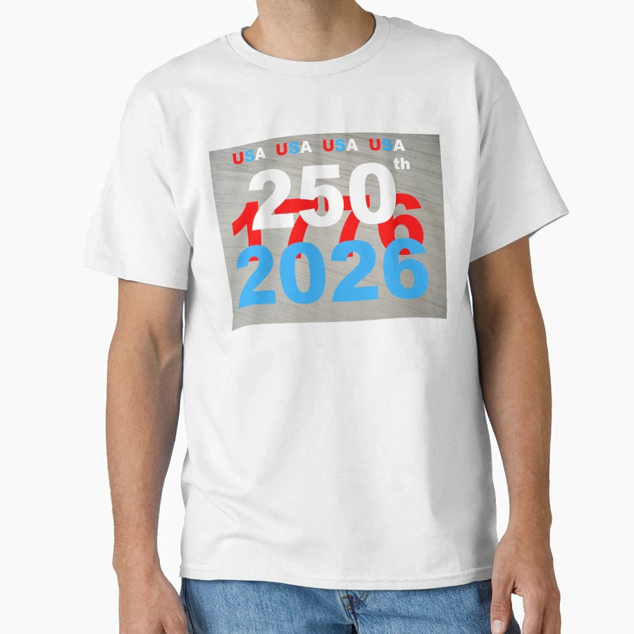 Usa 250 T-Shirt - Novelty Apparel Men Women - T-Shirt, Sweatshirt, Hoodie