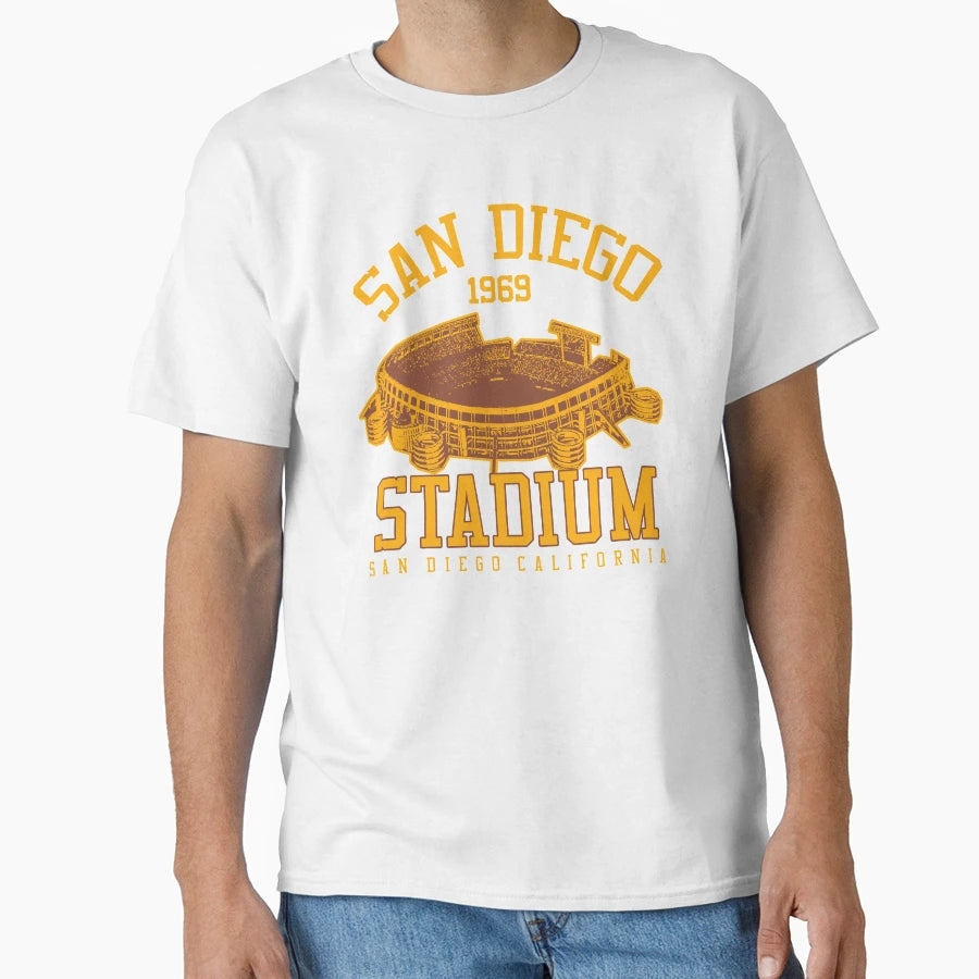 San Diego Stadium T-Shirt - Minimalist Print Men Women - T-Shirt, Sweatshirt, Hoodie