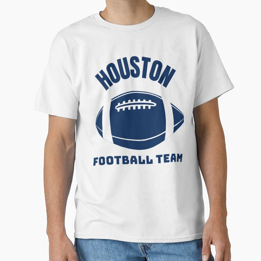 Houston Football Team T-Shirt - Graphic Print for Adults - T-Shirt, Sweatshirt, Hoodie