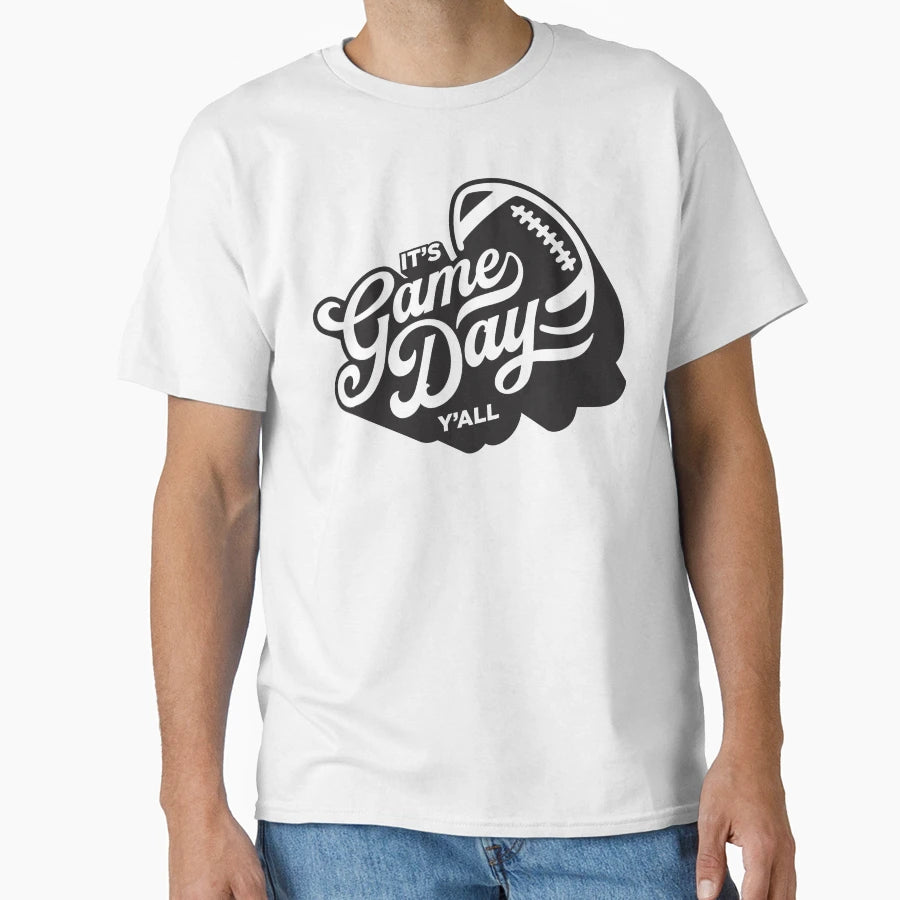Its Game Day Yall Soccer Mom Soccer Dad T-Shirt - Unique Graphic Unisex - T-Shirt, Sweatshirt, Hoodie