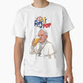 Pope Is Pop T-Shirt - Minimalist Print Men Women - T-Shirt, Sweatshirt, Hoodie