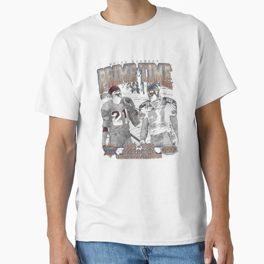 Deion Sanders B2B Superbowl Champion T-Shirt - Minimalist Print Men Women - T-Shirt, Sweatshirt, Hoodie
