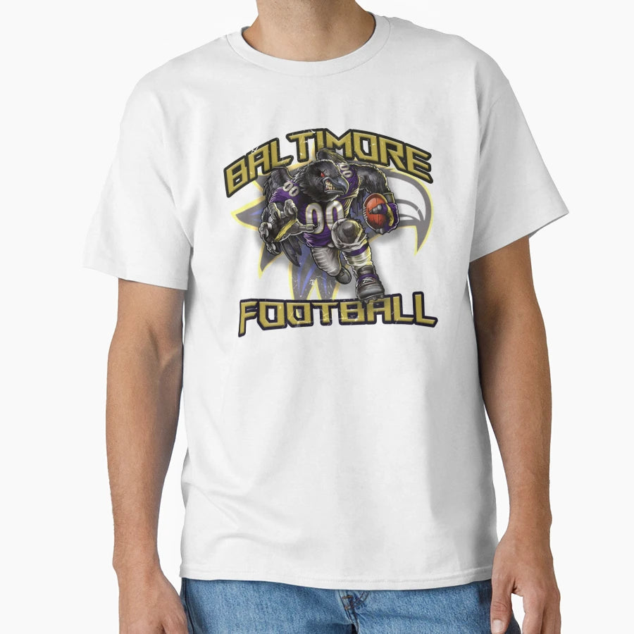 Baltimore Football Detroit Football Lions T-Shirt - Unique Graphic Unisex - T-Shirt, Sweatshirt, Hoodie
