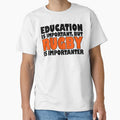 Education Is Important But Rugby Importanter by - Adult & Kids T-Shirts, Sweatshirts & Hoodies apparel design preview 1