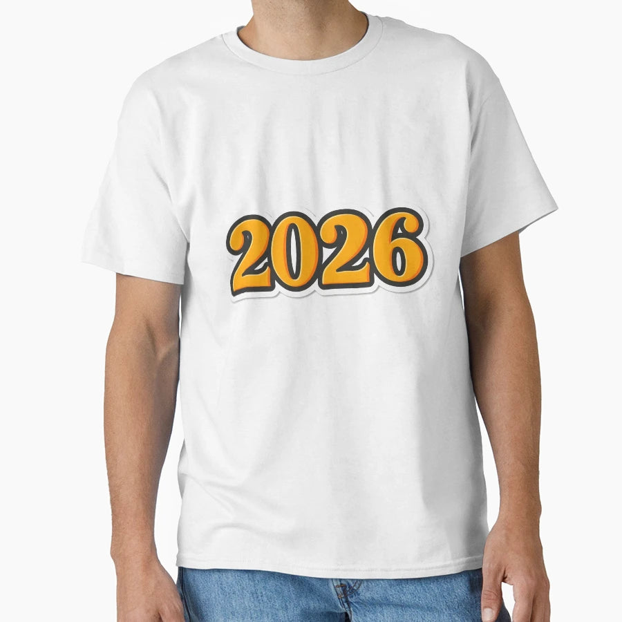 New Year 2026 T-Shirt - Fun Novelty Design for Adults - T-Shirt, Sweatshirt, Hoodie