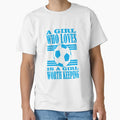 Who Loves Football Is Worth Keeping T-Shirt - Casual Everyday Wear Unisex - T-Shirt, Sweatshirt, Hoodie
