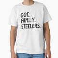 God Family Steelers Veterans Day T-Shirt - Minimalist Print for Adults - T-Shirt, Sweatshirt, Hoodie