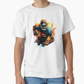 American Football Color Painting T-Shirt - Custom Art Print for Adults - T-Shirt, Sweatshirt, Hoodie