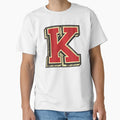 Letter K Typography Capital Letters T-Shirt - Fun Novelty Design Men Women - T-Shirt, Sweatshirt, Hoodie
