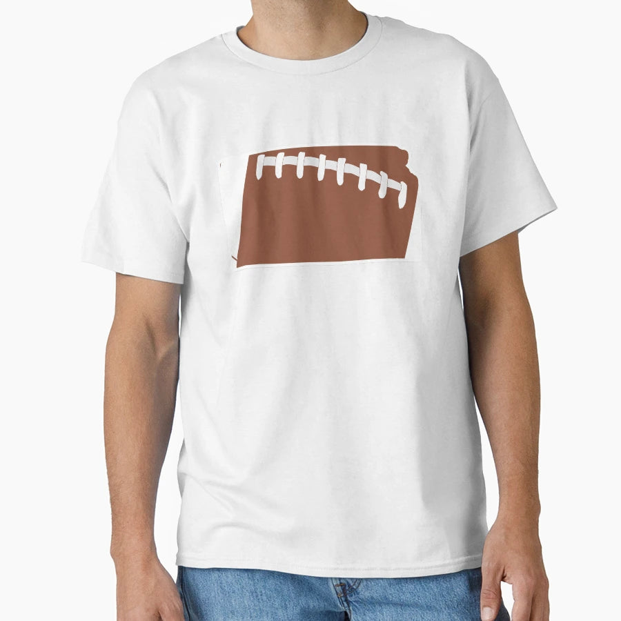 Football Kansas Fun Football T-Shirt - Casual Everyday Wear Men Women - T-Shirt, Sweatshirt, Hoodie