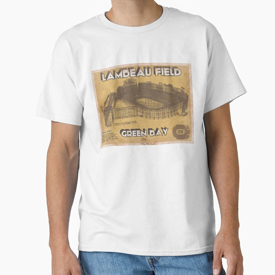 Lambeau Field Green Bay T-Shirt - Unique Graphic for Adults - T-Shirt, Sweatshirt, Hoodie