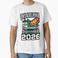 Philadelphia 2026 Liberty Bell Stadium T-Shirt - Trendy Graphic Unisex - T-Shirt, Sweatshirt, Hoodie