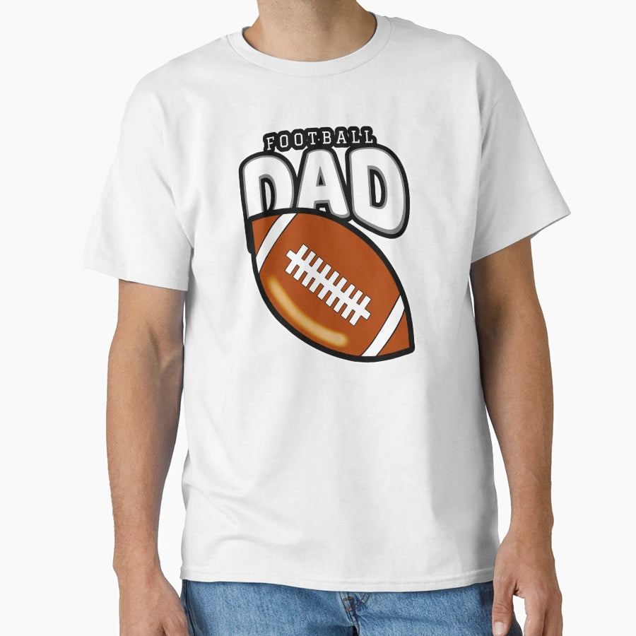 Football Dad T-Shirt - Trendy Graphic Unisex - T-Shirt, Sweatshirt, Hoodie