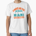 Miami Pro Football Fun Day Sunday T-Shirt - Aesthetic Graphic Men Women - T-Shirt, Sweatshirt, Hoodie