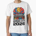 Kansas City 2026 Arrowhead Stadium T-Shirt - Fun Novelty Design for Adults - T-Shirt, Sweatshirt, Hoodie