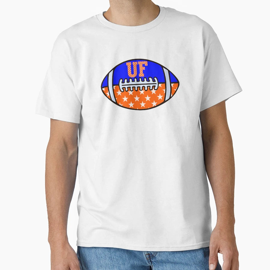 Uf Star Football T-Shirt - Aesthetic Graphic for Adults - T-Shirt, Sweatshirt, Hoodie