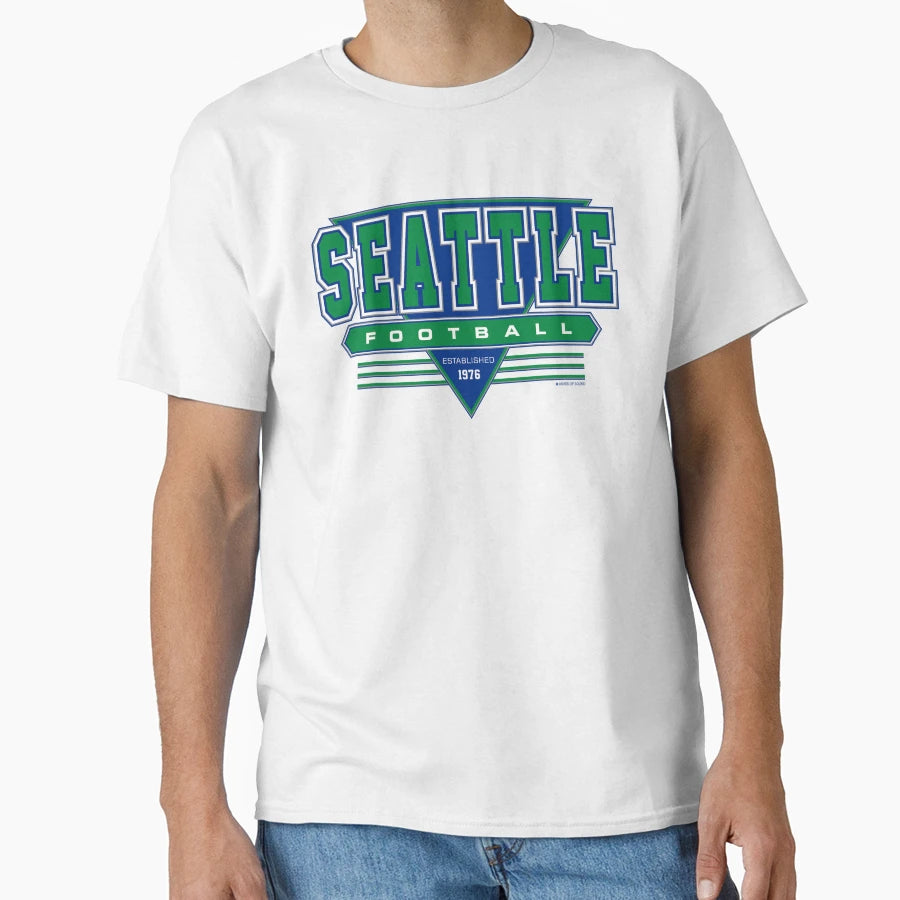 Seattle Football Seahawks Inspired T-Shirt - Minimalist Print Men Women - T-Shirt, Sweatshirt, Hoodie