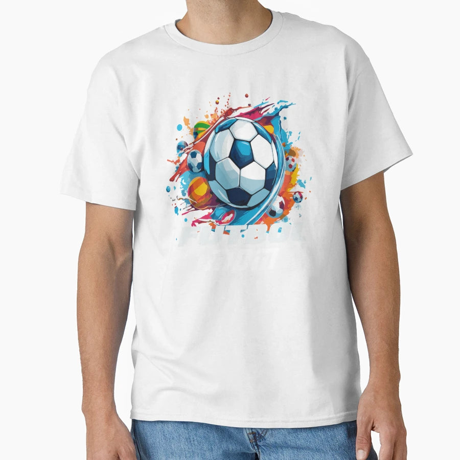 Futbol Mom T-Shirt - Novelty Apparel Unisex - T-Shirt, Sweatshirt, Hoodie